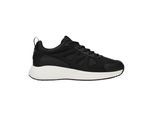 Mallet Heren Angel Leren Trainers (Zwart)
