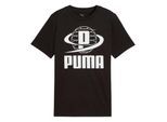 Puma Kinderen/Kinderen II Grafisch T-shirt (Zwart)