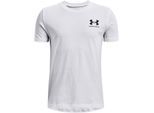 Under Armour Jongens Logo T-shirt met korte mouwen (Wit)