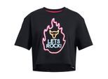 Under Armour Kinderen/Kinderen Project Rock Flames T-Shirt (Zwart)