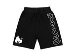 Money Katoenen Signature-short voor kinderen (Zwart)