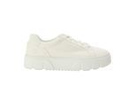 Timberland Dames/Dames Laurel Court Leren Platform Trainers (Wit)