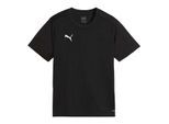 Puma Kinder/Jonge gestempelde jacquard reguliere jersey (Zwart)