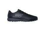Skechers Heren Razor Snug Fit Kunstgras Voetbalschoenen (Zwart/Zilver)