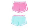Reebok Meiden hardloopshorts (set van 2) (Aruba Blauw)