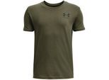 Under Armour Jongens Logo T-shirt met korte mouwen (Groen)
