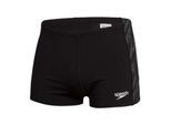 Speedo Heren Hyperboom Aquashort Zwemshort (Zwart/Wit)