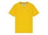 Farah Spectra Geborduurd Logo T-shirt voor Jongens (Geel)