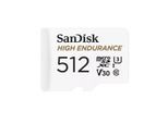SanDisk High Endurance microSDXC Speicherkarte 512GB + SD Adapter