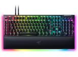 RAZER Gaming-Tastatur "BlackWidow V4 Pro Green Switch", schwarz, B:46,6cm H:4,39cm T:15,25cm, Tastaturen, Gaming-Tastatur