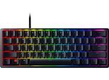 RAZER Gaming-Tastatur "Huntsman Mini - Clicky Optical Switch (Lila) - DE - Schwarz", schwarz, Tastaturen, Gaming-Tastatur