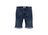 Jeansshorts BLEND "Shorts BHBendigo", Herren, Gr. XXL, N-Gr, blau (denim dunkelblau), Obermaterial: 70% Baumwolle CO. 24% Polyester PES. 4% Viskose CV. 2% Elasthan EL., Jeans Jeansshorts