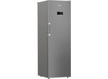 BEKO Gefrierschrank "B7RFNE315XP", Energieeffizienz: D, silber (silberfarben), B:59,7cm H:186,5cm T:70,9cm, Gefrierschränke, Gefrierschrank