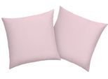 Kissenbezug OTTO HOME "Desner 100% Microfaser, extra weich, allergikerfreundlich", rosa, B:40cm L:40cm, Microfaser, Obermaterial: 100% Polyester, Kissenbezüge, Kissenbezug, uni Kissenhülle, Premium Qualität, schnell trocknend, pflegeleicht