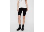 Radlerhose PIECES "PCIMAGINE", Damen, Gr. M (38), N-Gr, schwarz, Jersey, Obermaterial: 76% Polyamid, 24% Elasthan, unifarben, eng, Hosen Radlerhose, mit Shaping-Effekt