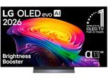 LG OLED-Fernseher "OLED55C68LA", Energieeffizienz: F (A-G), schwarz, 55 ″, Fernseher