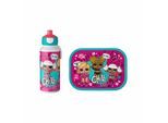 Lunchbox MEPAL "Lunchset Campus 400 ml + 700 ml 2er Set", bunt (l.o.l. surprise), ABS-Kunststoff, Lebensmittelaufbewahrungsbehälter, Lunchbox
