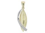Kettenanhänger ADELIA´S "Anhänger aus 333 Gold mit Zirkonia", gold, Schmuckanhänger, Damen, Gelbgold 333, Kettenanhänger, Schöne Geschenkidee zum Valentinstag