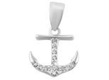 Kettenanhänger ADELIA´S "Anhänger aus 925 Silber mit Zirkonia", silber, Schmuckanhänger, Damen, Silber 925 (Sterlingsilber), Kettenanhänger, Eine schöne Geschenkidee für jeden Anlass