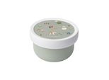 Lunchbox MEPAL "Fruchtbox mit Gabel Campus 300 ml", grün (little farm), L:6,7cm, Kunststoff, Lebensmittelaufbewahrungsbehälter, Lunchbox