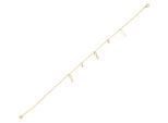 Kettenanhänger ADELIA´S "Anhänger – Unendlichkeitszeichen Anhänger aus Edelstahl", gold, Schmuckanhänger, Damen, Edelstahl, Kettenanhänger, Ein kleines Geschenk mit großer Wirkung