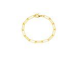 Gliederarmband LADY, gold (vergoldet, vergoldet), Armbänder, Damen, Metall, Gliederarmband