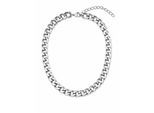 Kette mit Anhänger "Lissabon", Damen, Gr. onesize, Metall, silber, COLLEZIONE ALESSANDRO, Basic, Halsketten, aus Metallgliedern