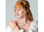 Kettenanhänger ADELIA´S "Anhänger – Münze Anhänger aus Edelstahl", silber, Schmuckanhänger, Damen, Edelstahl, Kettenanhänger, Ideal als Geschenk für besondere Anlässe