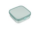 Lunchbox MEPAL "Brotdose XL Campus (2025) 1,3 l", grün (cool mint), L:18,2cm, Kunststoff, Lebensmittelaufbewahrungsbehälter, Lunchbox
