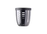 Lunchbox MEPAL "Fruitpot Ellipse 600 ml", schwarz (nordic schwarz), Kunststoff, Lebensmittelaufbewahrungsbehälter, Lunchbox