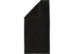 Handtücher OTTO HOME "Fenya, flauschig und weich, Premium Handtücher 550gr/m²", grau (anthrazit), B:50cm L:100cm, Webfrottier, Baumwolle, Handtücher, mit Bordüre, Set, 100% Baumwolle, Hotel-Qualität, 5 Jahre Garantie