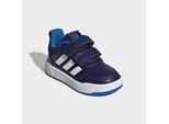 Sneaker ADIDAS SPORTSWEAR "TENSAUR SPORT 3.0 FÜR BABYS UND KLEINKINDER", Mädchen, Gr. 25, blau (dunkelblau, ftwr weiß, bright royal), Synthetik, Textil, Schuhe Sneaker, für Kinder, mit Klettverschluss