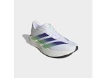 Laufschuh ADIDAS PERFORMANCE "ADIZERO PACER", Herren, Gr. 42, cloud weiß, beam grün, night flash, Synthetik, Textil, Schuhe Laufschuh, sehr leicht