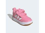 Sneaker ADIDAS SPORTSWEAR "TENSAUR SPORT 3.0 FÜR BABYS UND KLEINKINDER", Mädchen, Gr. 27, pink (bliss pink, ftwr weiß, gum10), Synthetik, Textil, Schuhe Sneaker, für Kinder, mit Klettverschluss