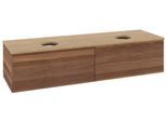 Villeroy & Boch Waschtischunterschrank Antao L39_1 1600x360x500mm mit Beleuchtung mit Struktur FK/AP L39111HM