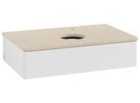 Villeroy & Boch Waschtischunterschrank Antao L08_5 800x190x500mm mit Beleuchtung mit Struktur FK/AP: L08153GF