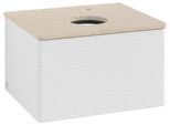 Villeroy & Boch Waschtischunterschrank Antao L29_5 600x360x500mm mit Beleuchtung mit Struktur FK/AP: L29153GF