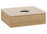 Villeroy & Boch Waschtischunterschrank Antao L07_1 600x190x500mm mit Beleuchtung mit Struktur FK/AP: L07113HN