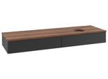 Villeroy & Boch Waschtischunterschrank Antao L16_1 1600x190x500mm mit Beleuchtung mit Struktur FK/AP L16112PD
