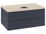 Villeroy & Boch Waschtischunterschrank Antao L19_5 800x360x500mm mit Beleuchtung mit Struktur FK/AP: L19153HG