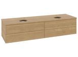 Villeroy & Boch Waschtischunterschrank Antao L28_5 1600x360x500mm mit Beleuchtung FK/AP: HN/1 L28051HN