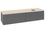 Villeroy & Boch Waschtischunterschrank Antao L38_5 1600x360x500mm mit Beleuchtung FK/AP: GK/3 L38053GK