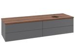 Villeroy & Boch Waschtischunterschrank Antao K27_5 1600x360x500mm mit Struktur FK/AP: GK/2 K27152GK