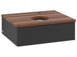 Villeroy & Boch Waschtischunterschrank Antao L07_5 600x190x500mm mit Beleuchtung mit Struktur FK/AP: L07152PD