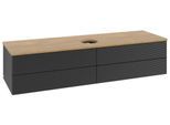 Villeroy & Boch Waschtischunterschrank Antao L25_1 1600x360x500mm mit Beleuchtung mit Struktur FK/AP L25111PD