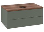 Villeroy & Boch Waschtischunterschrank Antao L19_1 800x360x500mm mit Beleuchtung mit Struktur FK/AP: L19112HL