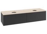 Villeroy & Boch Waschtischunterschrank Antao L39_5 1600x360x500mm mit Beleuchtung mit Struktur FK/AP L39153PD