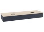 Villeroy & Boch Waschtischunterschrank Antao L17_5 1600x190x500mm mit Beleuchtung mit Struktur FK/AP L17153HG