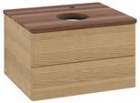 Villeroy & Boch Waschtischunterschrank Antao K18_5 600x360x500mm mit Struktur FK/AP: HN/2 K18152HN