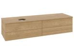 Villeroy & Boch Waschtischunterschrank Antao L26_1 1600x360x500mm mit Beleuchtung mit Struktur FK/AP L26111HN